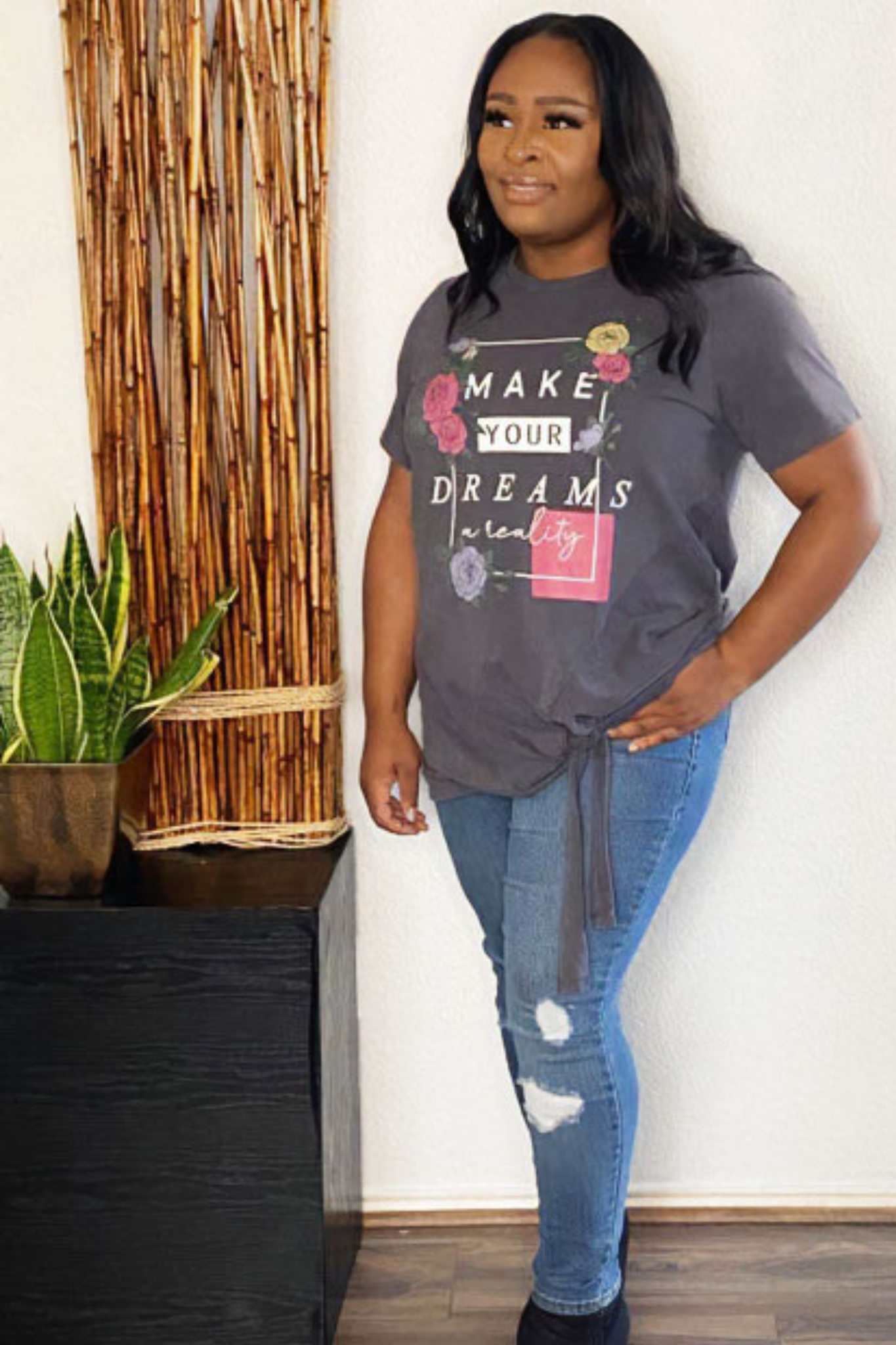 Make Your Dreams A Reality Graphic Tunic